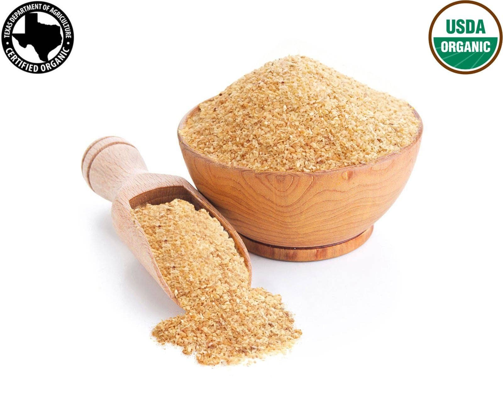 SPICY ORGANIC - Wholesale Dried Spice - SPICY Organic Garlic Granules - 100% USDA Organic - Non-GMO - Use In All Kinds Of Meat And Roasted Potatoes.9