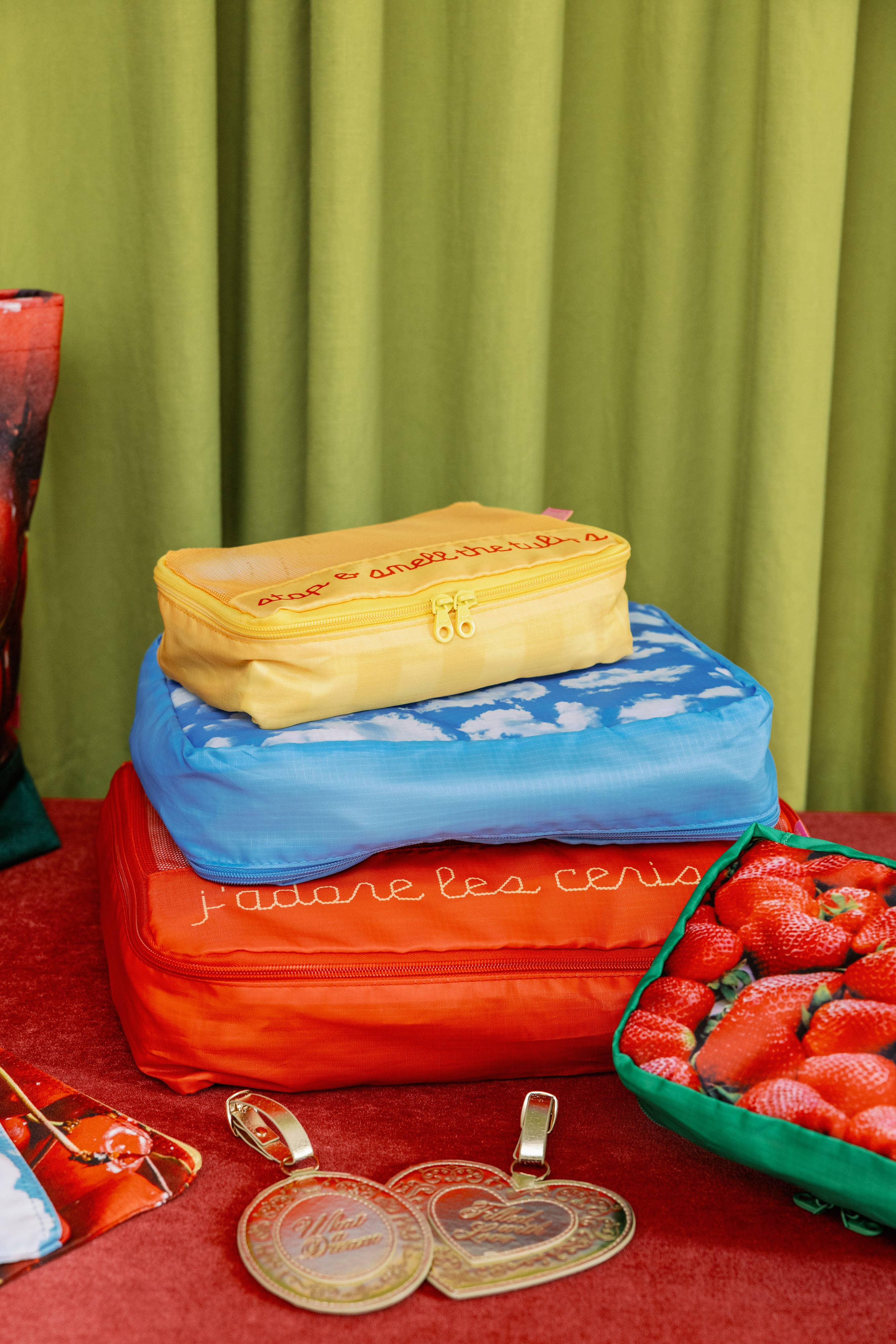 Ban.do - Wholesale Packing Cube - Packing Cube Set, J'adore Les Cerises16