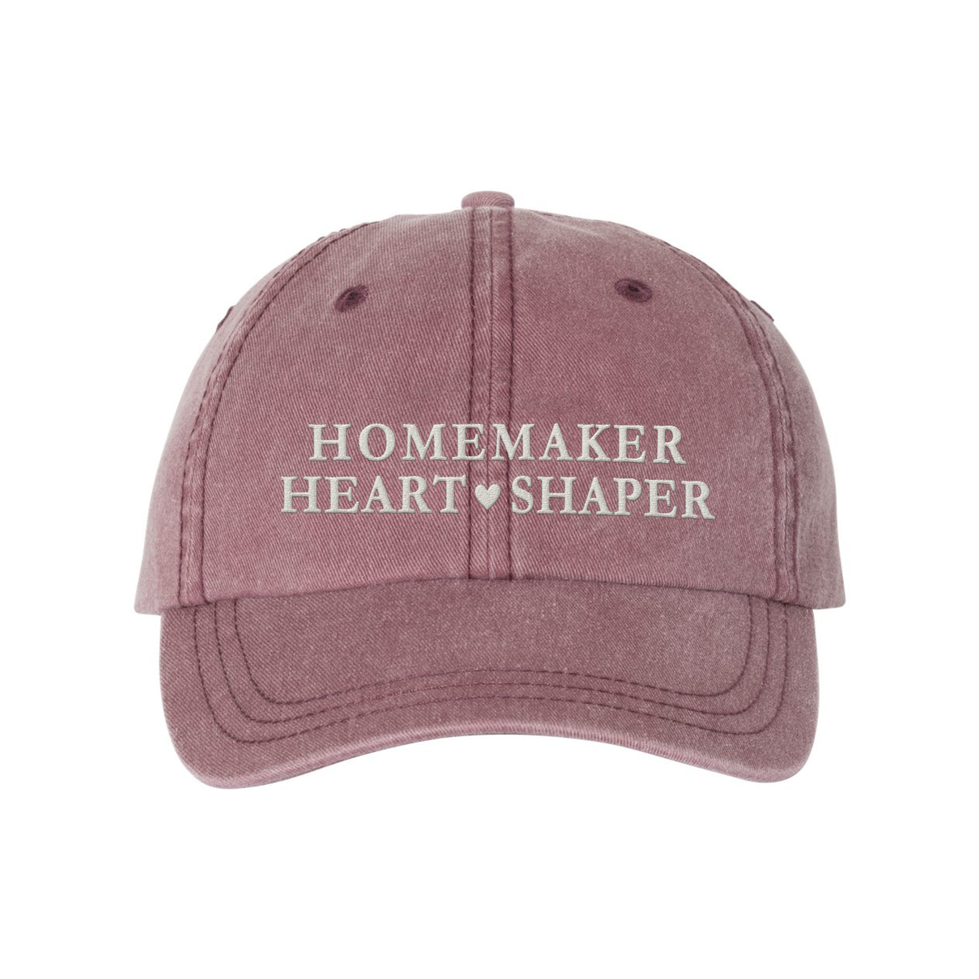 Scripted Pearl - Vente Casquette de baseball – femme - Casquette de baseball brodée Homemaker Heart Shaper,3