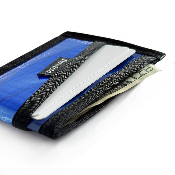 Flowfold - Wholesale Card Holder - Unisex - Recycled Sailcloth Craftsman - 3 Pocket Card Holder Wallet10