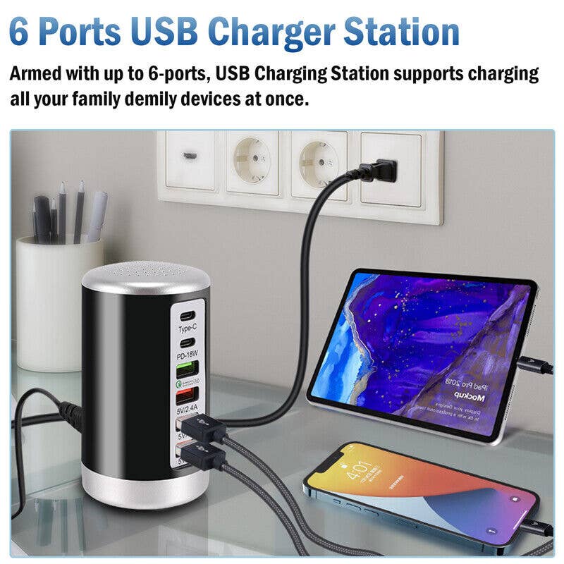 Tech Trendz - Wholesale Charging Dock - Multi Charging Port1