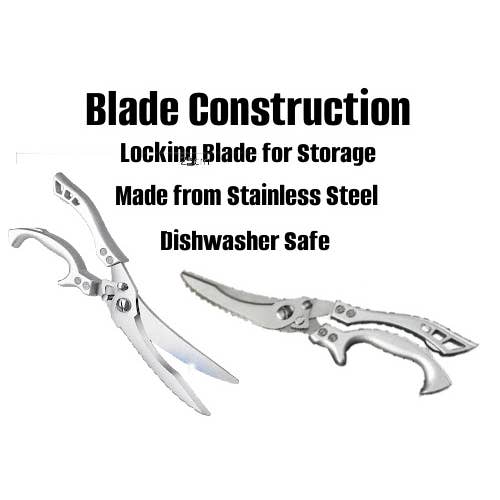Butcher BBQ Inc - Wholesale Scissors and Shears - Poultry & Kitchen Shears Use for Chicken, Turkey, & Herbs2