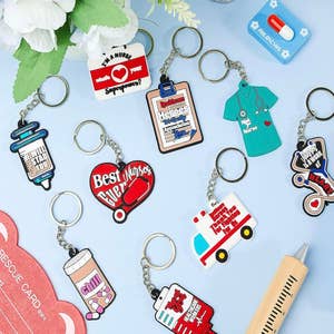 Purchase Wholesale nurse keychain. Free Returns & Net 60 Terms on Faire