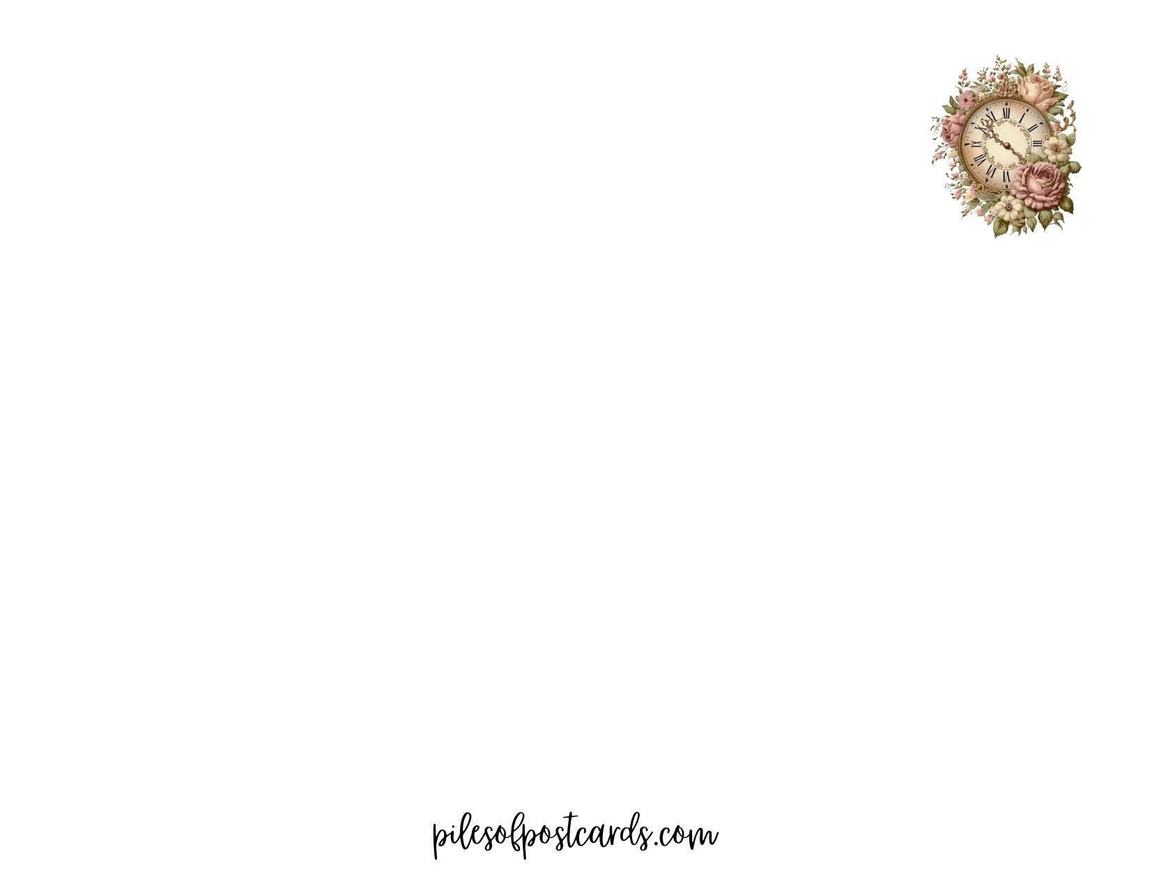 Piles of Postcards - Venta al por mayor Tarjeta postal - Postal vintage rosa1