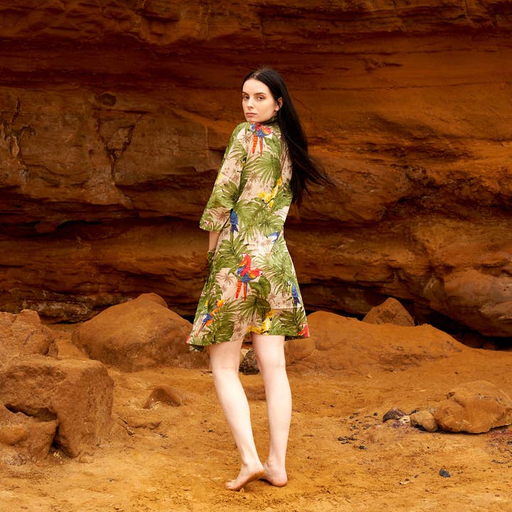 Cotton Kimono Kaftan One Size Summer Robe Cardigan for wholesale by Linen Connections