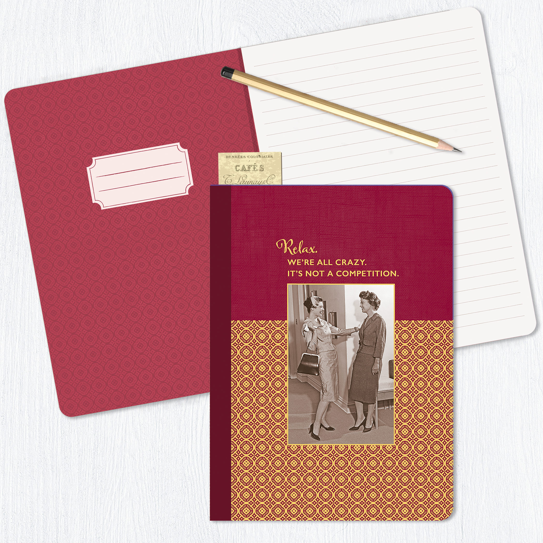 Shannon Martin Design - Wholesale Journal/Diary - We're All Crazy Journal1