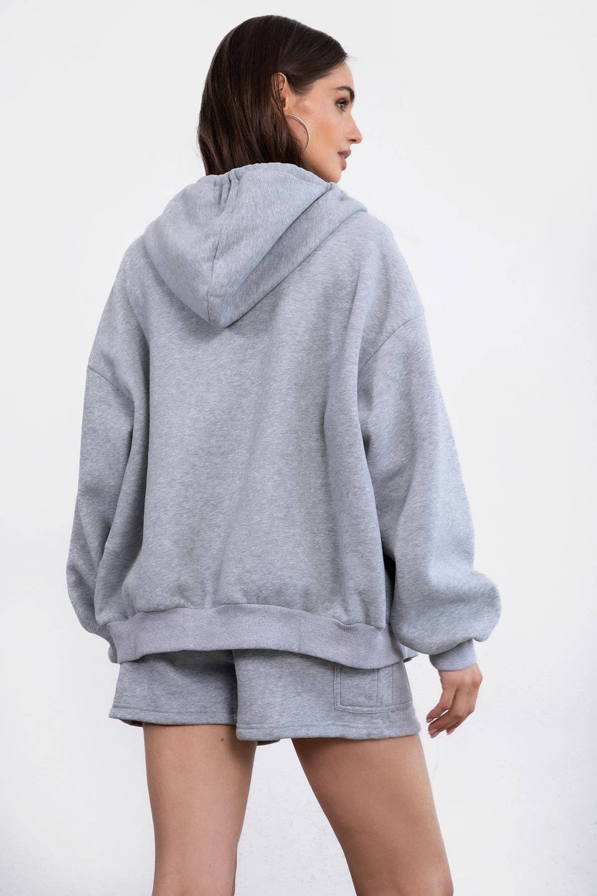 TICTOC - Wholesale Hoodie - Women's - Plus Size Oversized Loose Fit Hoodie TH29489X53