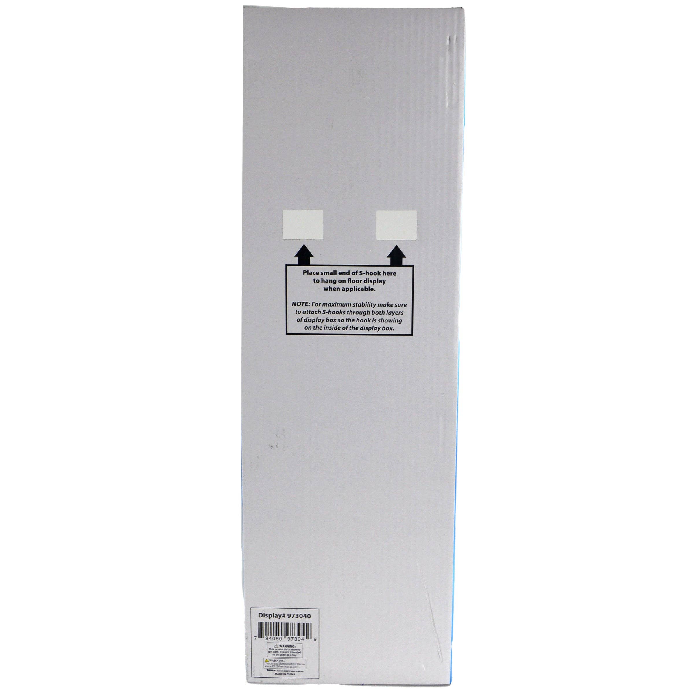 Novelty Brands - Wholesale Retailer Display - Home & Living - Torch Blue Assorted Torch Lighter 3 Tier Countertop Display 14