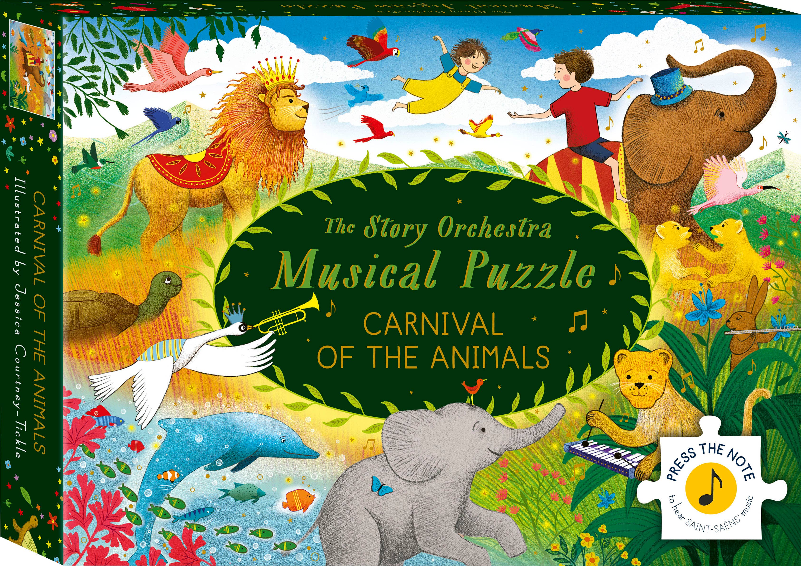 QUARTO - Wholesale Puzzle - Kids - Story Orchestra: Carnival of the Animals: Musical Puzzle0