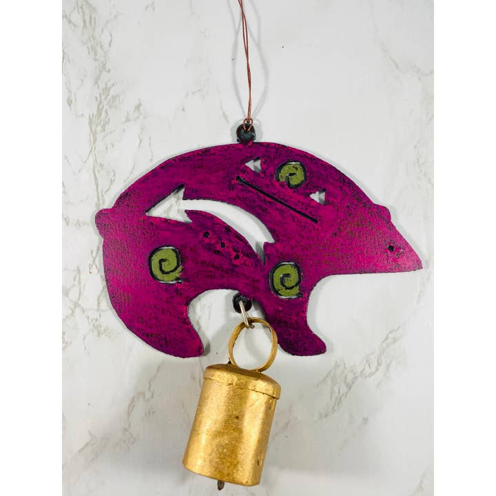 Whimsies - Wholesale Wind Chime - Bear wind chime nana bells southwestern lodge souvenir metal