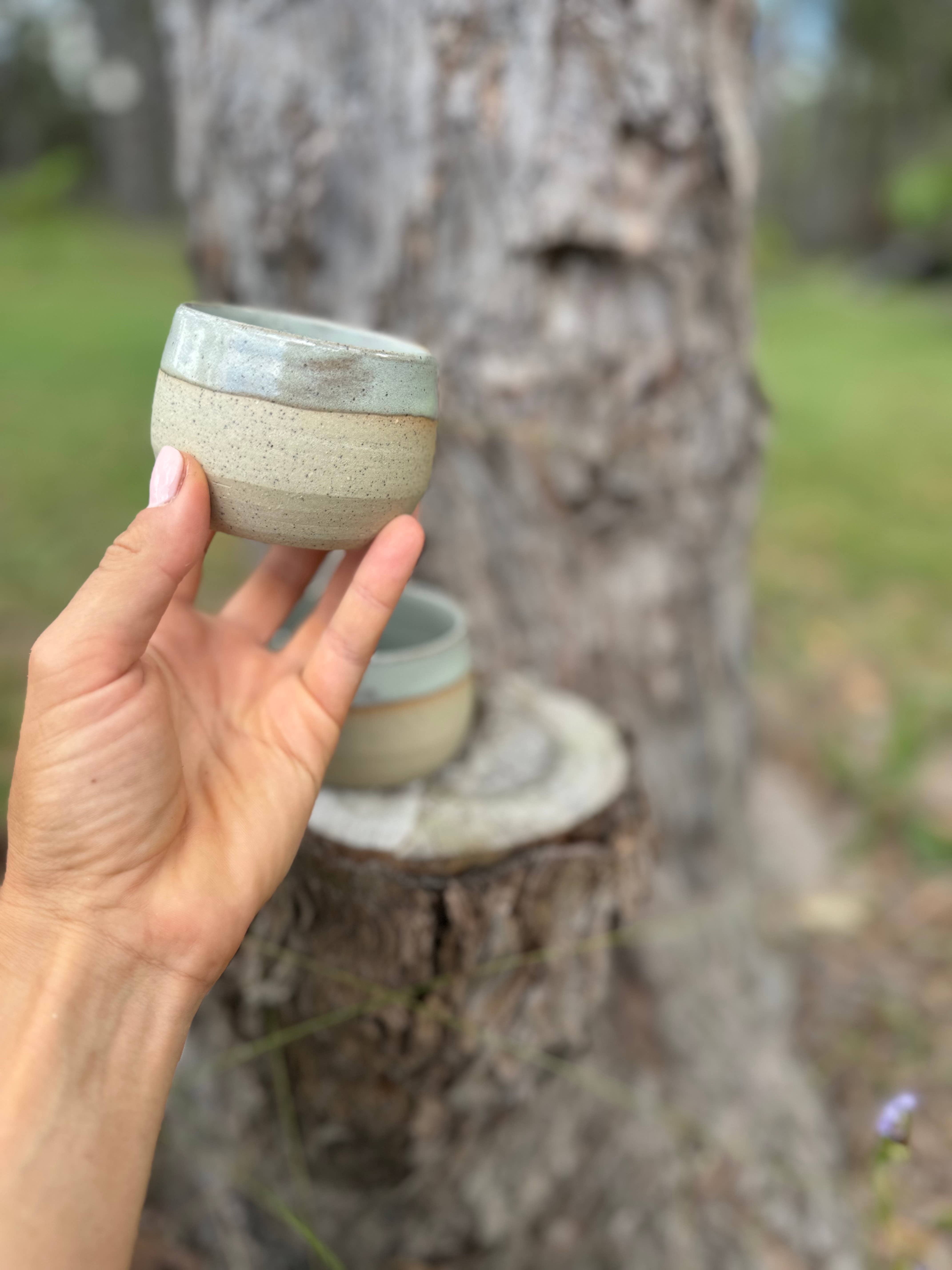 Wolf and Clay Pty Ltd - Wholesale Coffee mug - Mini hug mug in grey3