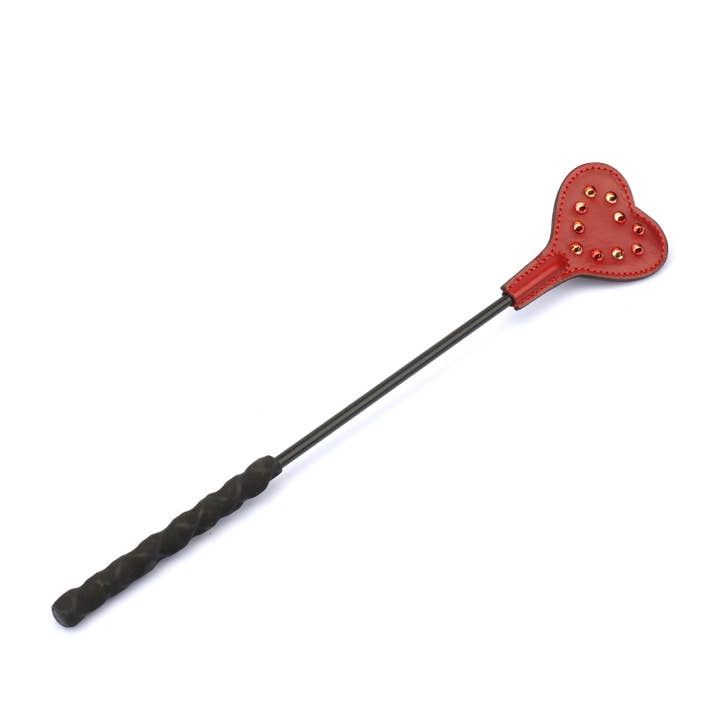 Liebe Seele - Venta al por mayor Juguetes eróticos - Minicorte de cuero rojo de lujo con remaches rojos