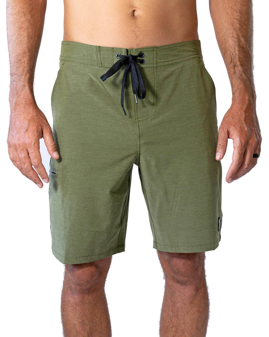 Maui Rippers - Wholesale Swim Shorts - Men's - Moss 21" Hybrid Boardshort1