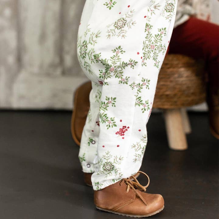 Eggshell Holiday Snowflakes Baby Girl Jumpsuit
for wholesale on Faire3