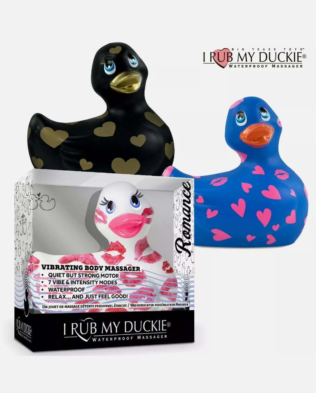 It's the BOMB® - Wholesale Sex Toy - 6 Ducks 'I Rub My Duckie Bath Massager Vibrator Bulk Buying11