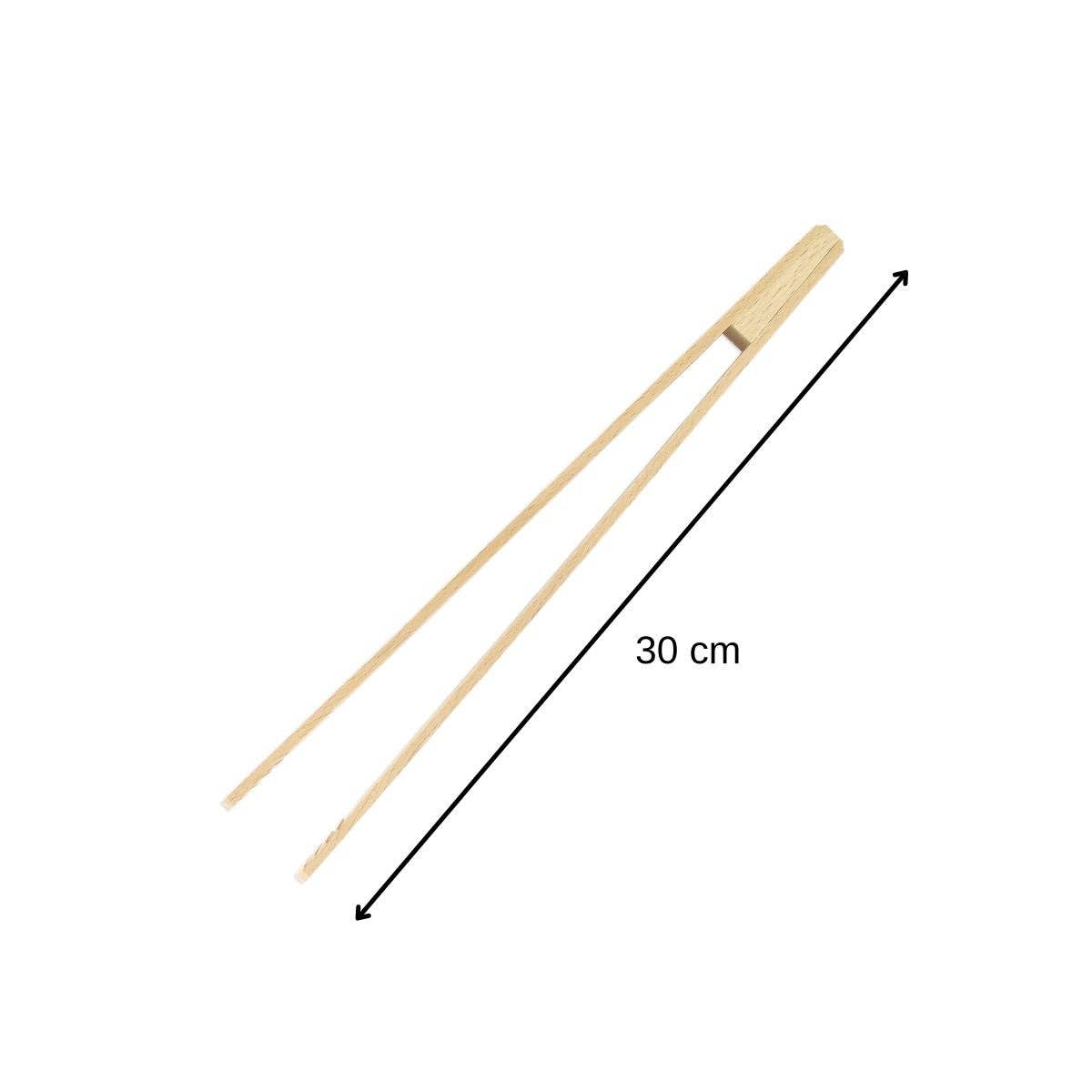 Zenker - Wholesale Kitchen Tong - Fackelmann Wood Edition 30cm Wooden Kitchen Tongs2