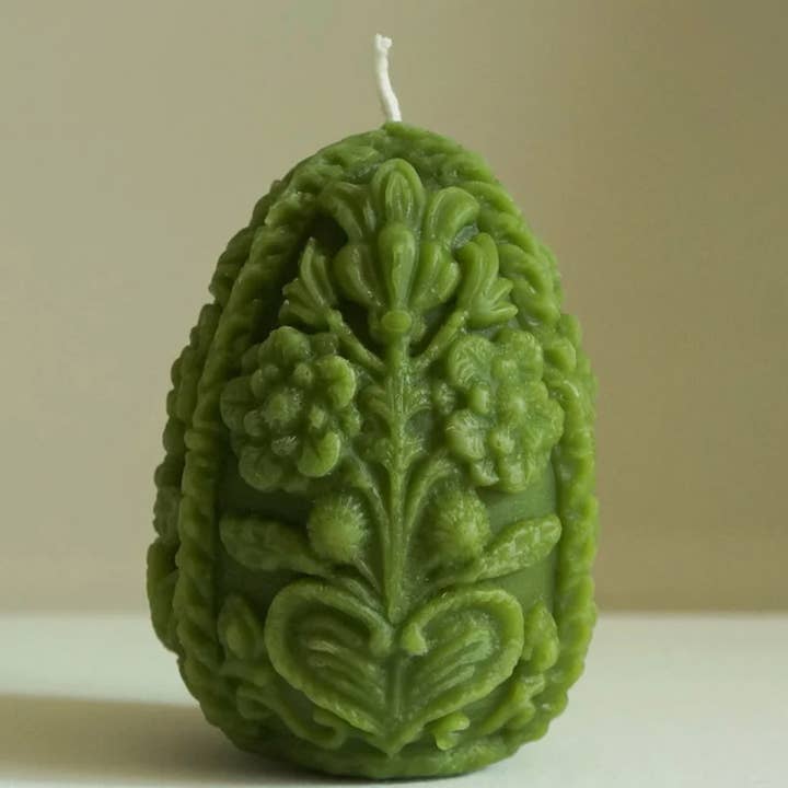 BlakByrd Botanika - Wholesale Novelty Candle - Cosmic Egg - Ostara - Spring Equinox - Beeswax Altar Candle5