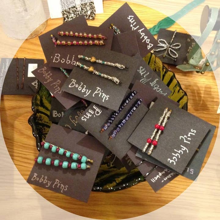 Made by Nilina - Wholesale Bobby Pin - Women's - Beaded Bobby Pins - Assorted2