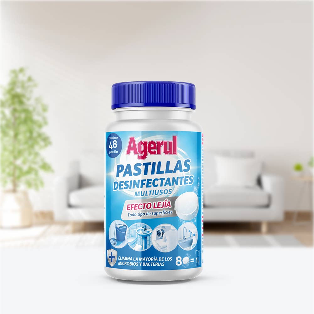 Agerul - Wholesale Multi-Surface Cleaner - Multi-Purpose Disinfectant Tablets. 160g1