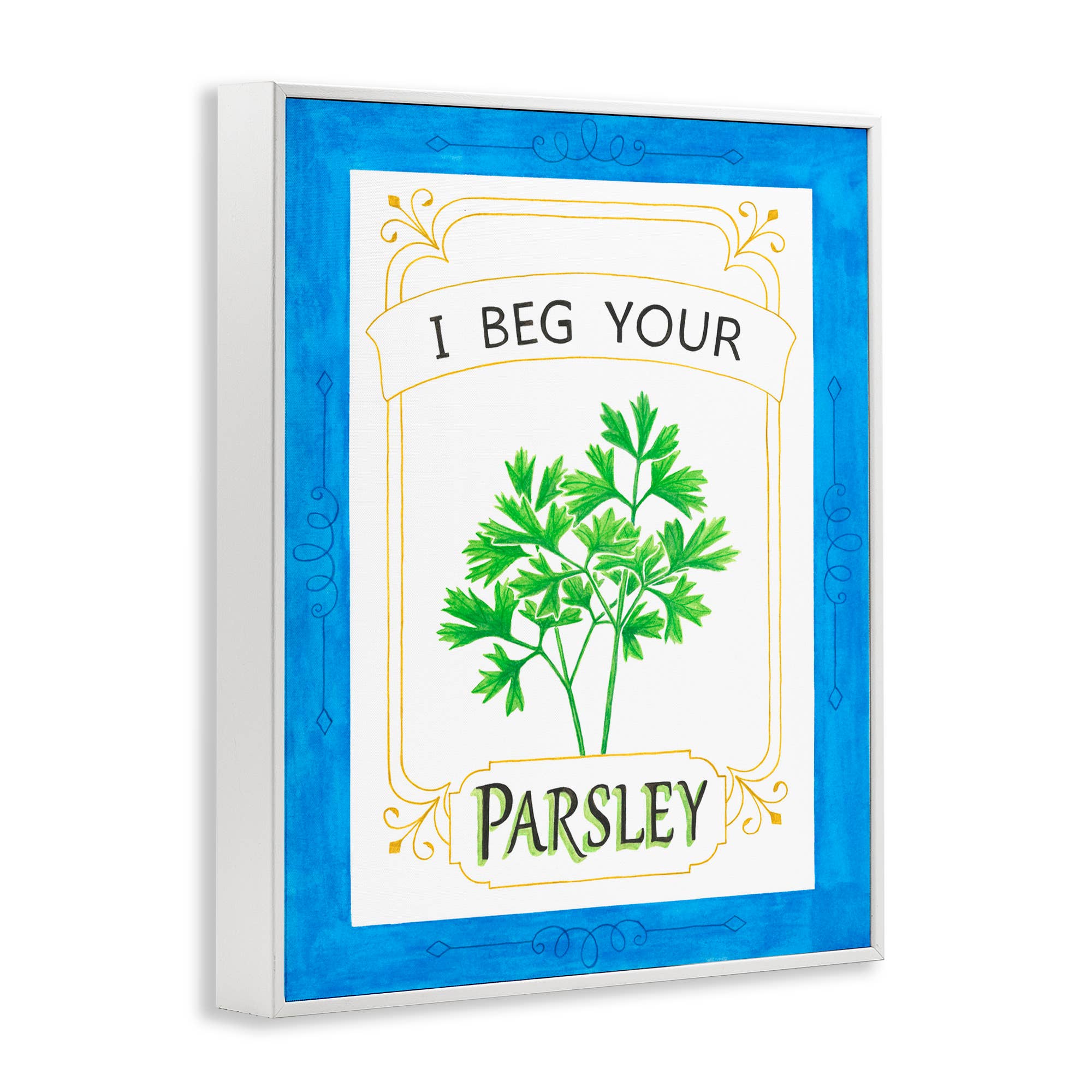 Stupell Industries - Wholesale Wall Sign - I Beg Your Parsley - Framed Wall Art15