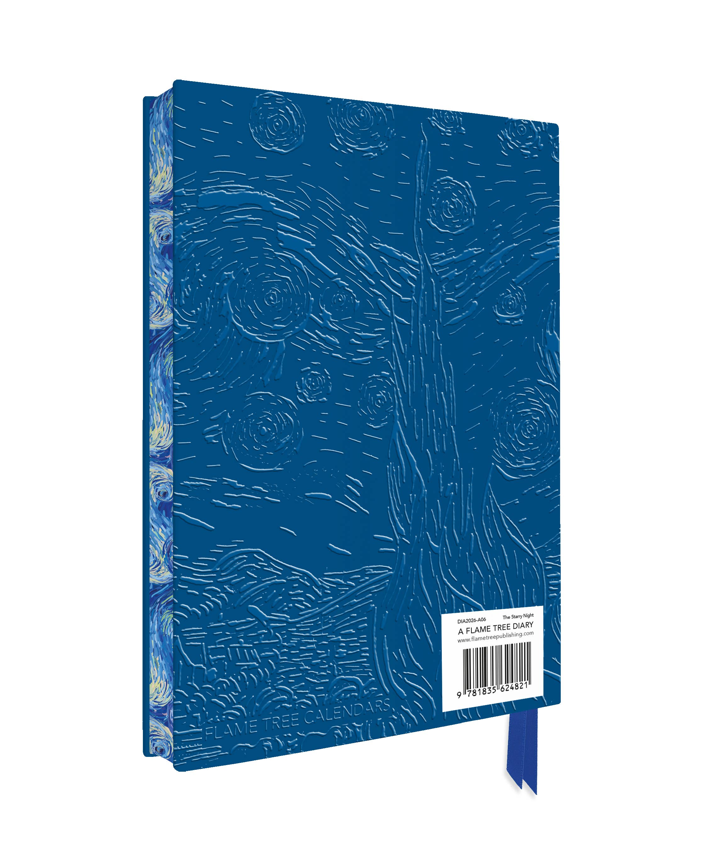 Flame Tree Gift – wholesale Journal/diary – Vincent van Gogh: The Starry Night 2026 Artisan Art Vegan Le4