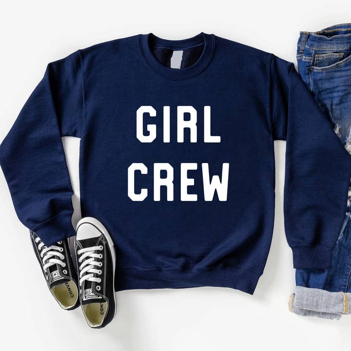 Girl Crew Sweatshirt for wholesale by Bella Bean Studios