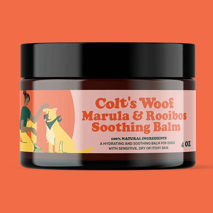 Marula & Rooibos Soothing Paw & Nose Balm | 100% Natural for wholesale by Colt's Woof
