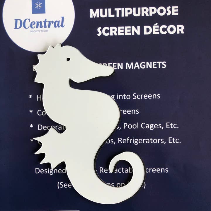 DCentral Magnetics – Großhandel Magnete – DCentral Seahorse Flexibler Bildschirmmagnet -Größe 3,5 „x 5,5"2