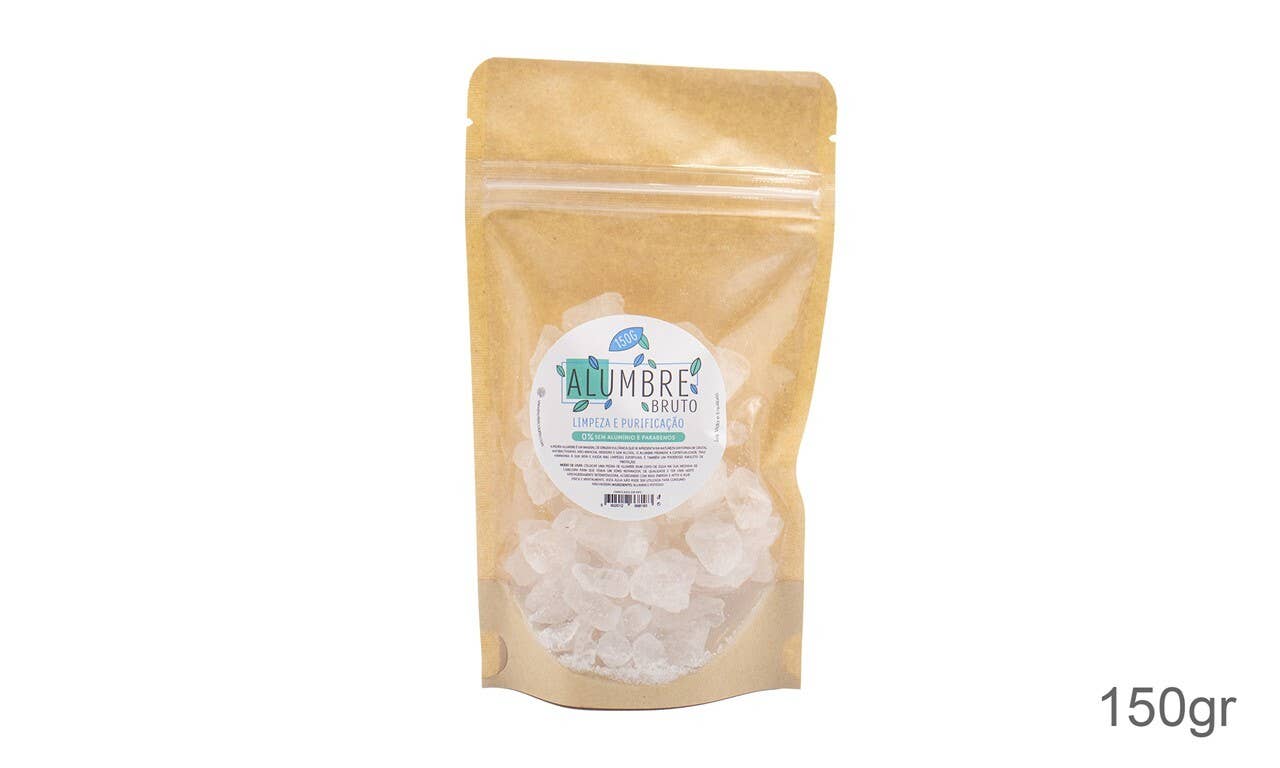 Esoterica Arte - Venta al por mayor Piedras/cristales espirituales - Piedra de Alumbre en Bruto 150 g (3 unidades)0