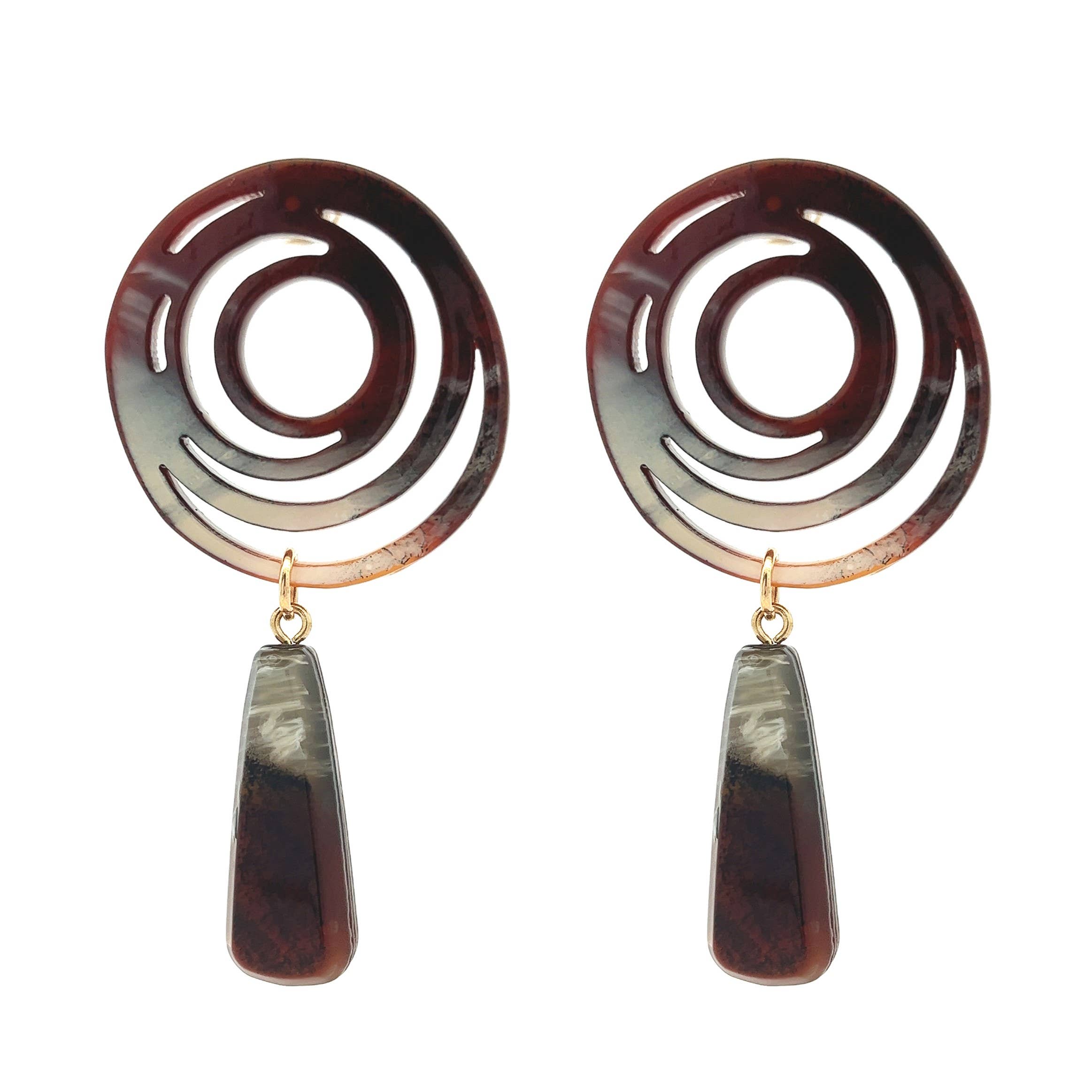 AMORINO SRL - Wholesale Dangle Earrings - Acrylic Earring - FT2348E4070