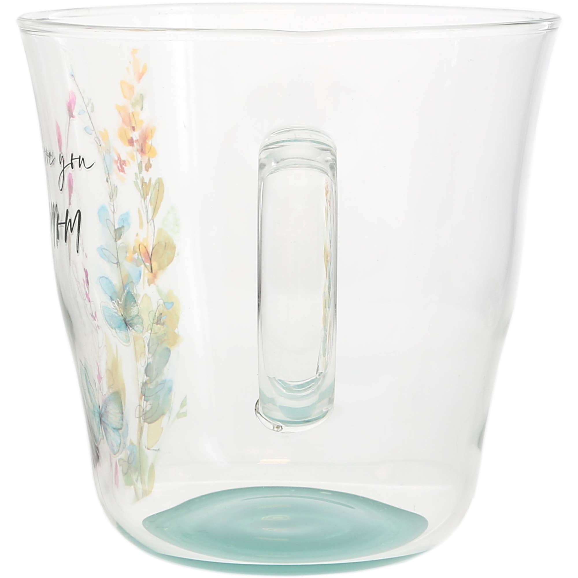 Pavilion - Wholesale Drinking Glass/Cup - Love You Mom - 13.5 oz Glass Cup 4