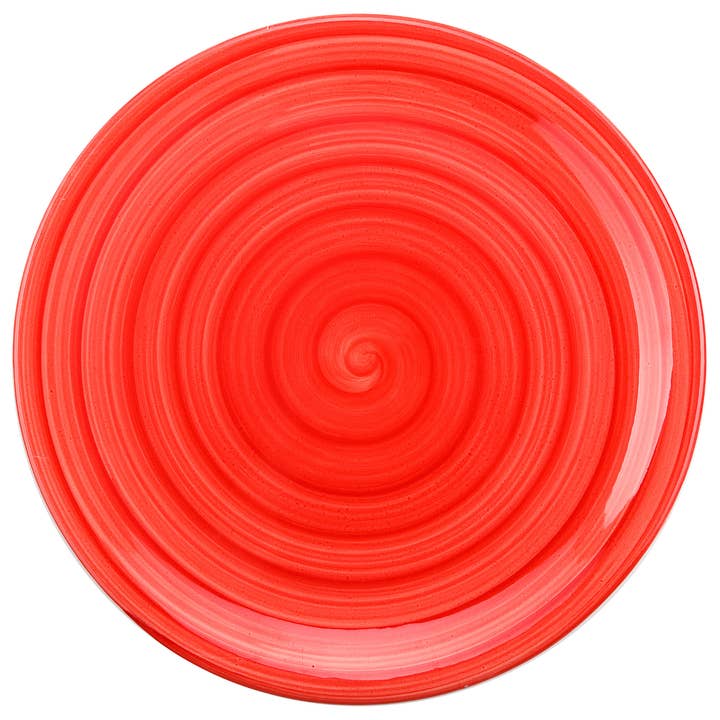 Arcucci Trade – Engroshandel Middagstallerken – POSITANO HÅNDMALET KERAMISK PIZZATALLERKEN 6 FARVER