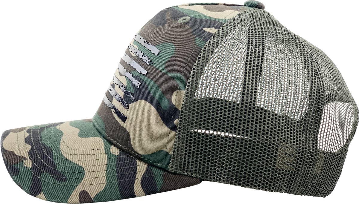 KBETHOS - Wholesale Trucker Hat - Unisex - FLAG UV PRINT MESH BACK BALLCAP26