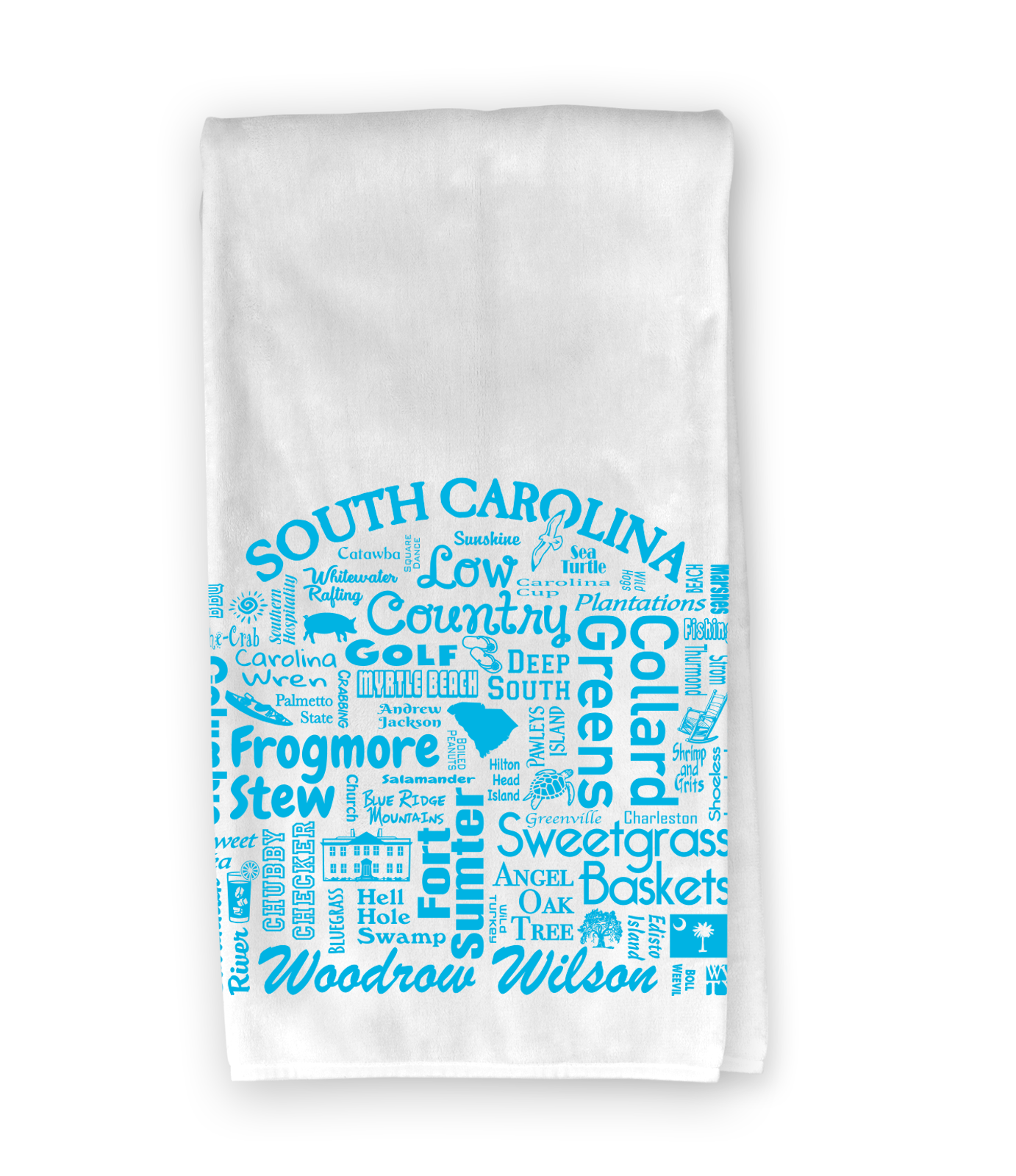 The Buffalo Works - Wholesale Tea Towel - South Carolina Dest. Kitchen Towel - Where Life Takes You4
