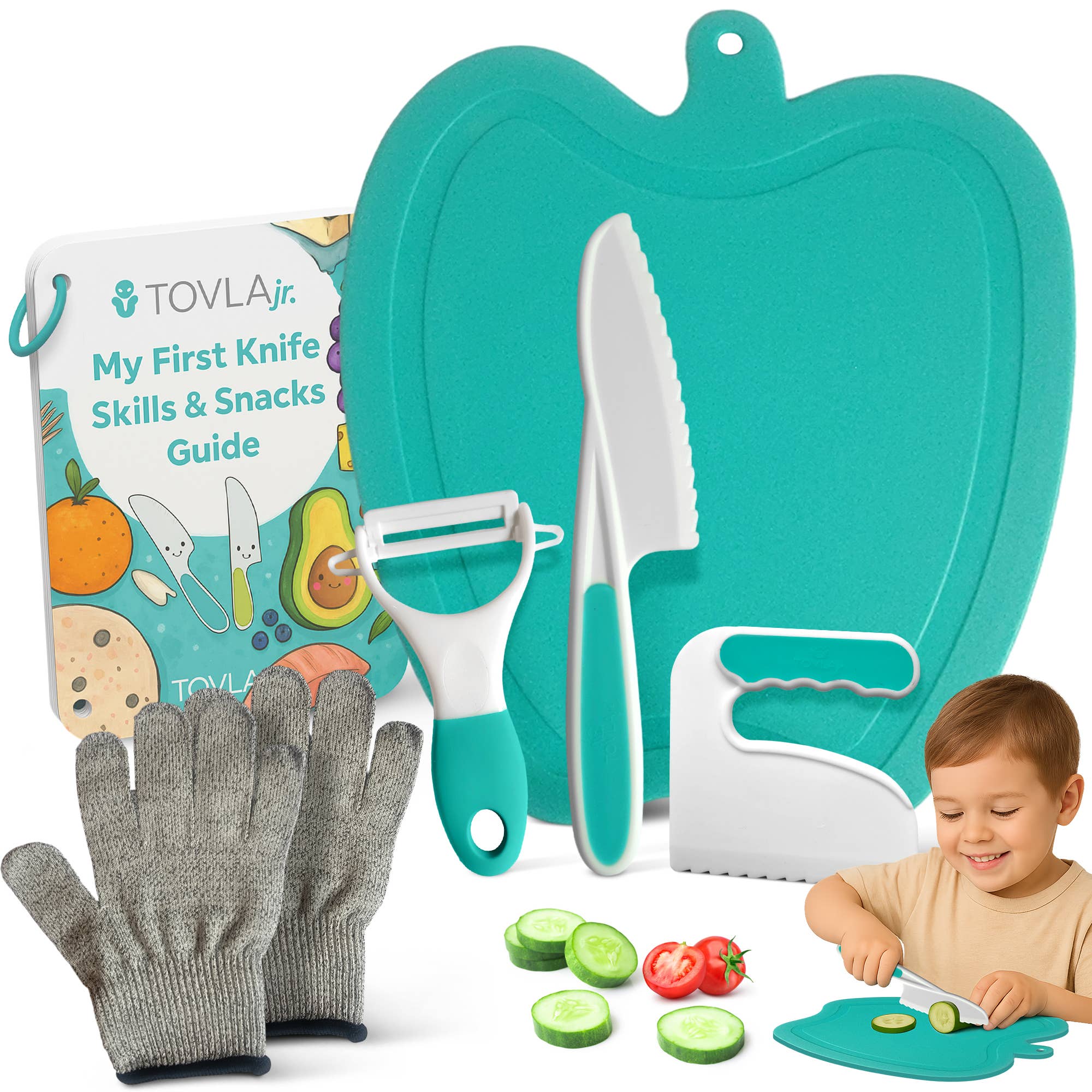 Tovla Jr - Wholesale Toy Set - Kids - Tovla Jr. Kids Knife Set for Real Cooking 0