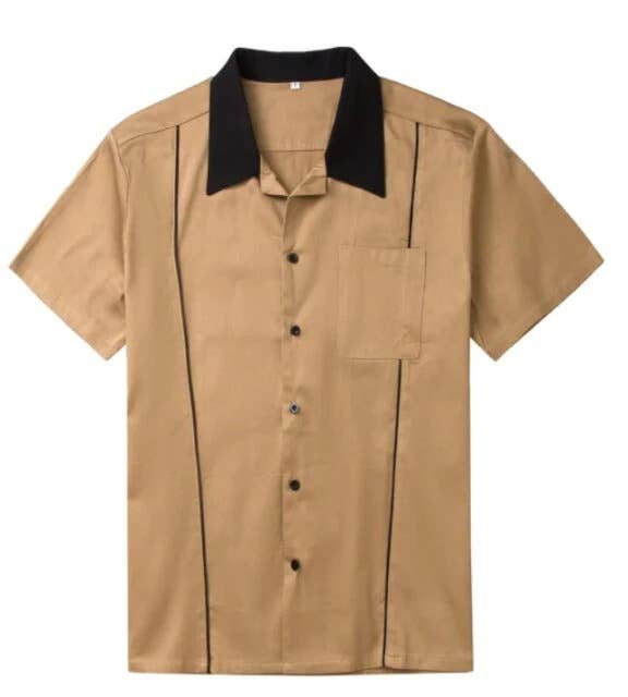 Vanida Dang - Wholesale Button Down Shirt - Unisex - Rock bowling9