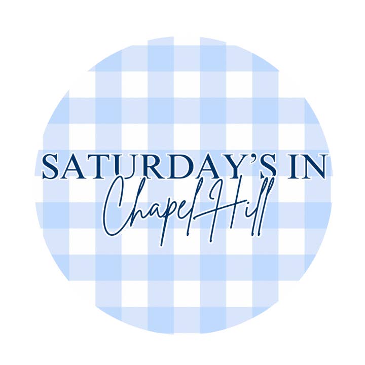 Ella Blue Boutique - Wholesale Lapel Pin/Button - UNC - Saturdays in Chapel Hill0
