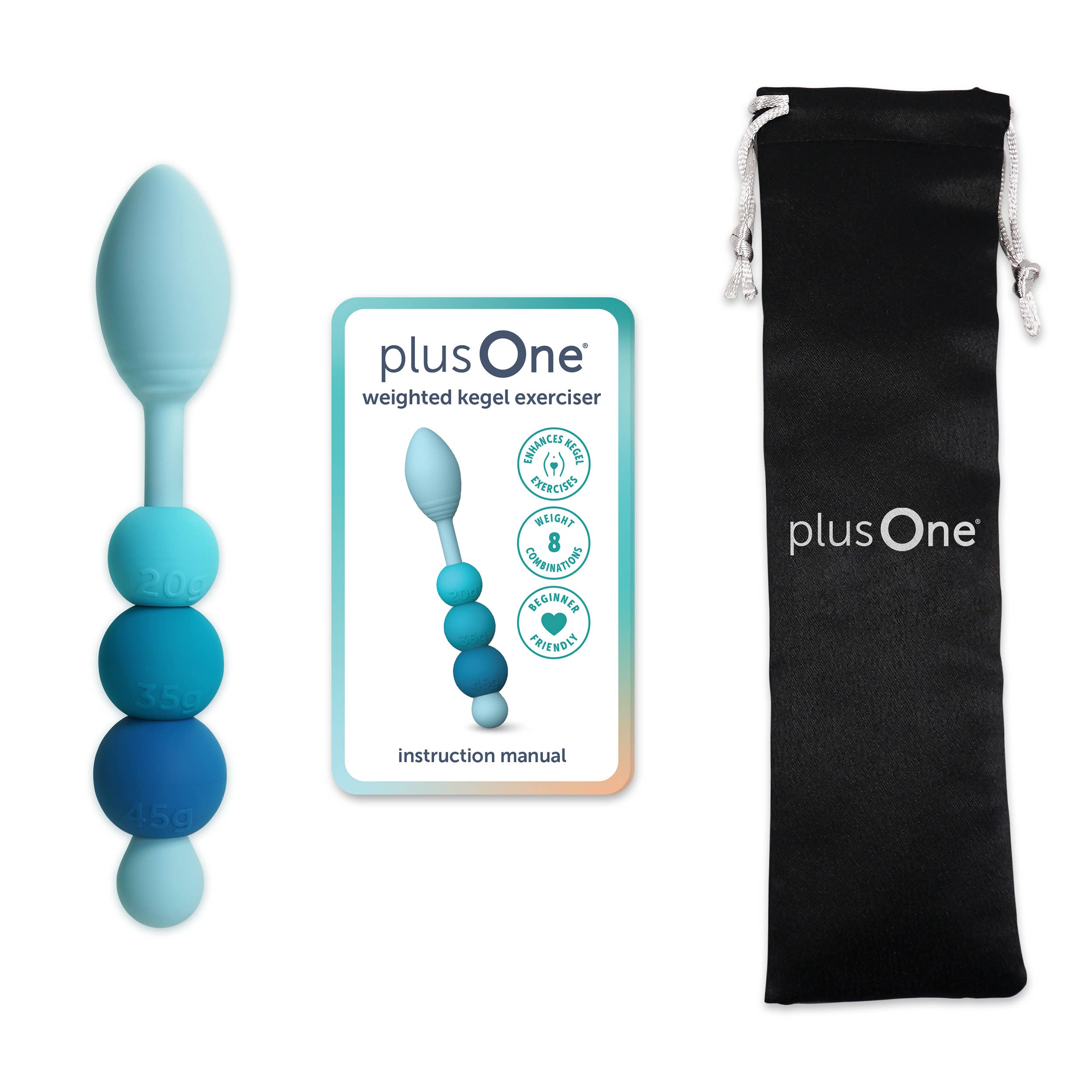 plusOne - Wholesale Sex Toy - plusOne Weighted Kegel Trainer6