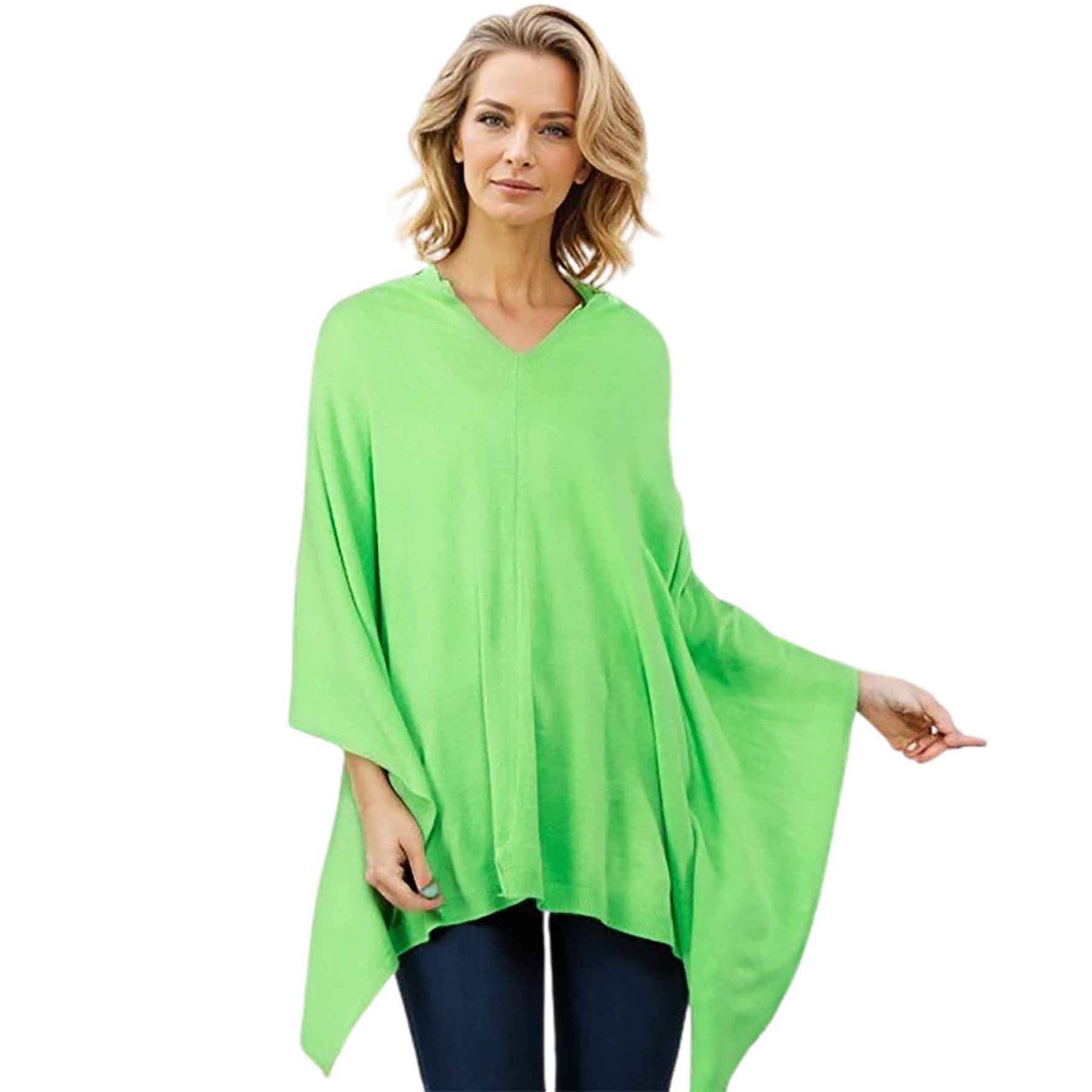 The Magic Scarf Company - Vendita all'ingrosso Poncho - Donna - Poncho effetto cashmere16