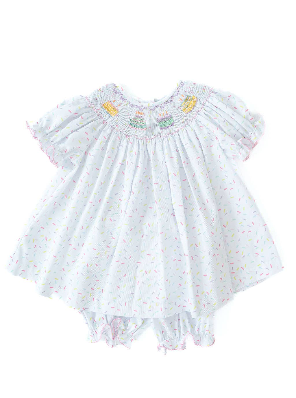 Ruth and Ralph - Wholesale Clothing Set - Baby - Sprinkles Birthday Girl Annabelle Bloomer Set2