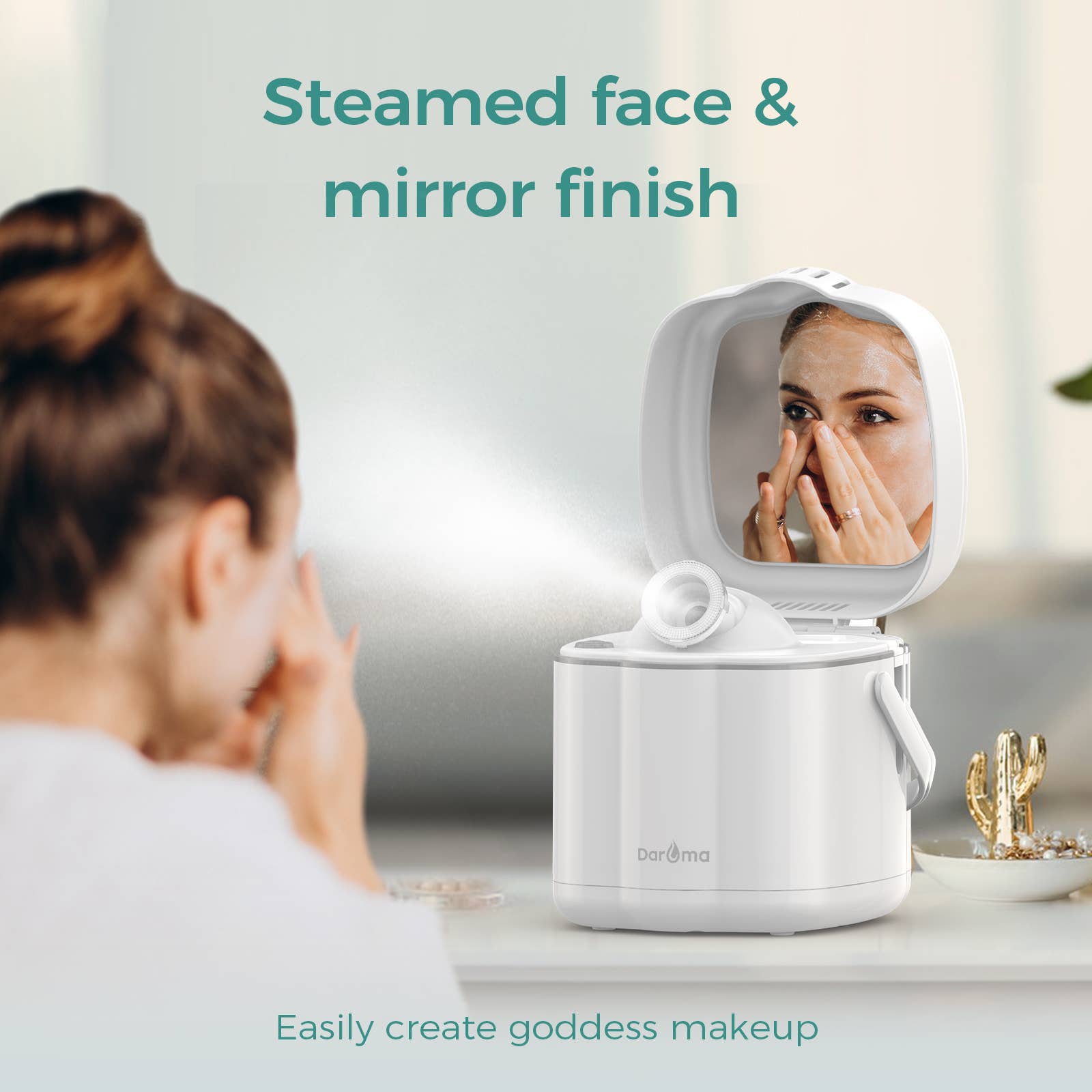 DAROMA - Wholesale Electronic Skincare Device - Nano Ionic Facial Steamer for Deep Cleansing & Hydration3