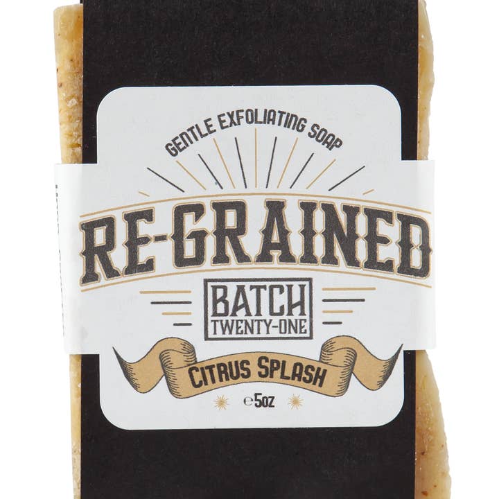Re-Grained Bar Soap - Citrus Splash for wholesale by Batch Twenty-one