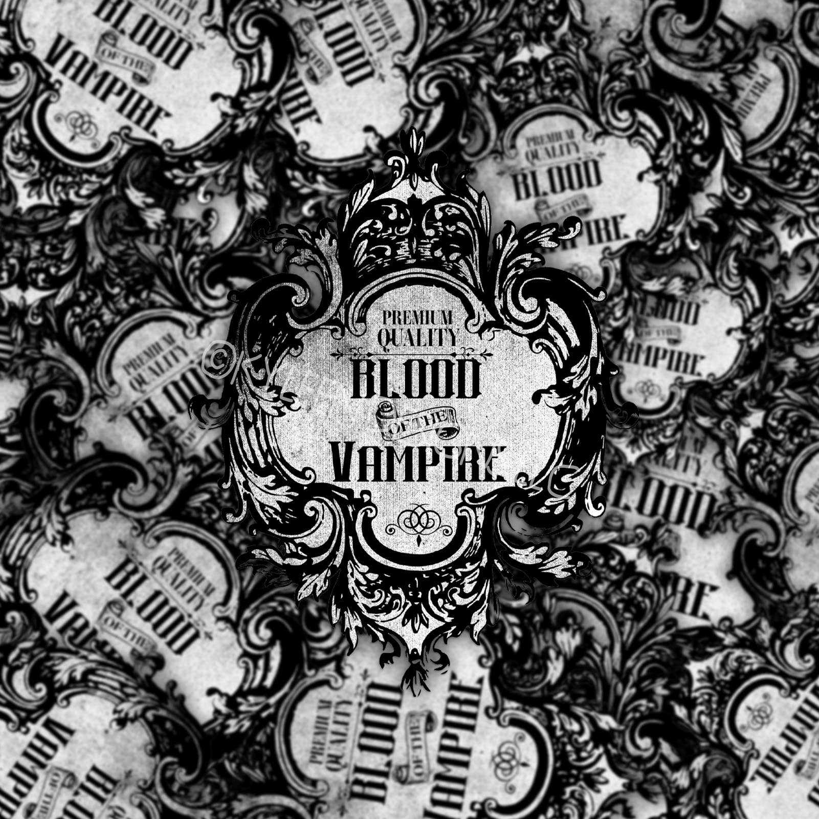 Kyleen Designs - Wholesale Sticker - Vampire Blood Die Cut Sticker1