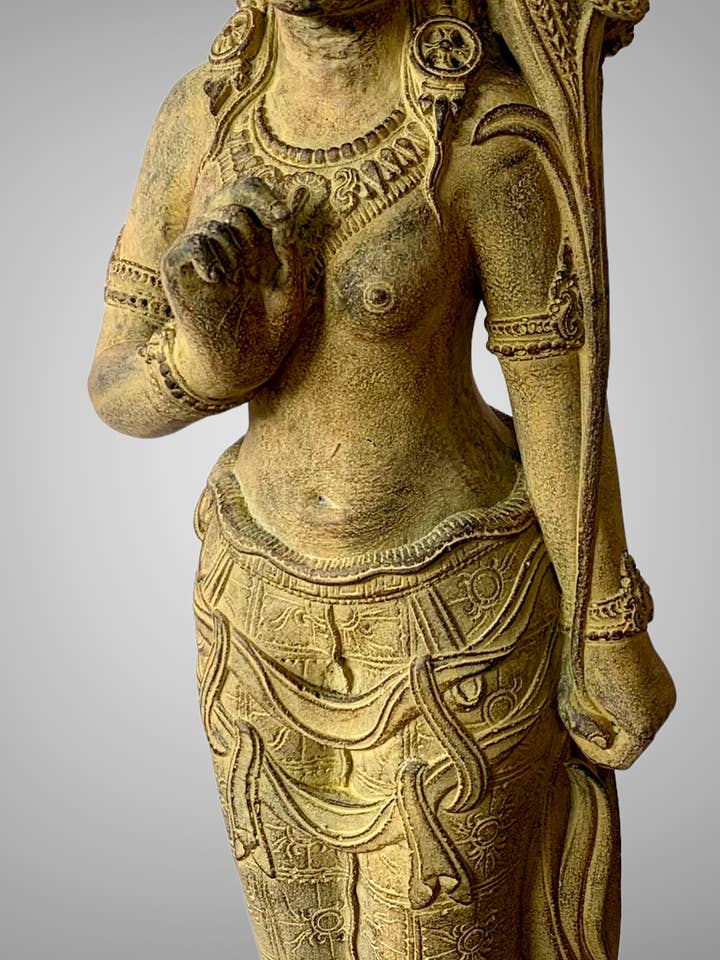 Stone Standing Princess - 60 cm for wholesale by Batik Indah