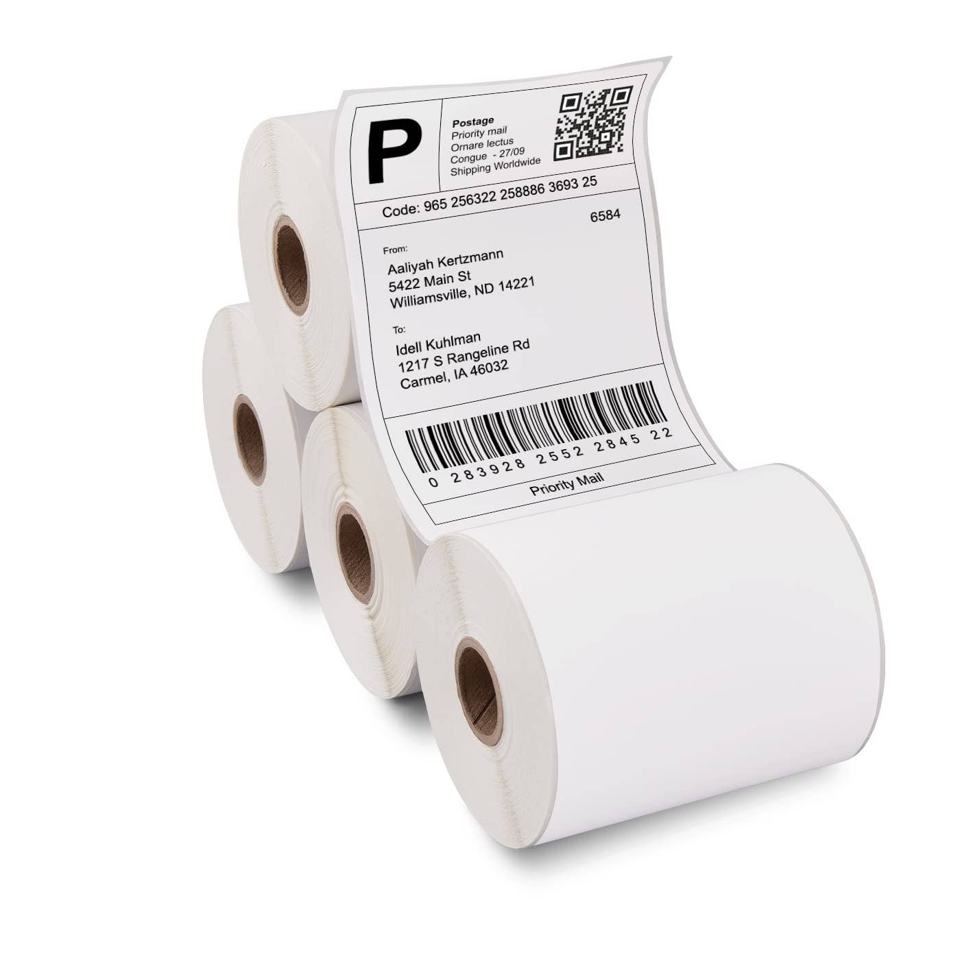 HP - Wholesale Gift Tag Label - HP Direct Thermal Shipping Labels Multipurpose Thermal Label20