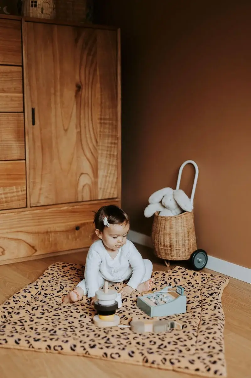 Manufacture des bébés français - Wholesale Speelmat - Kinderen en baby - Speelkleed met luipaardprint7