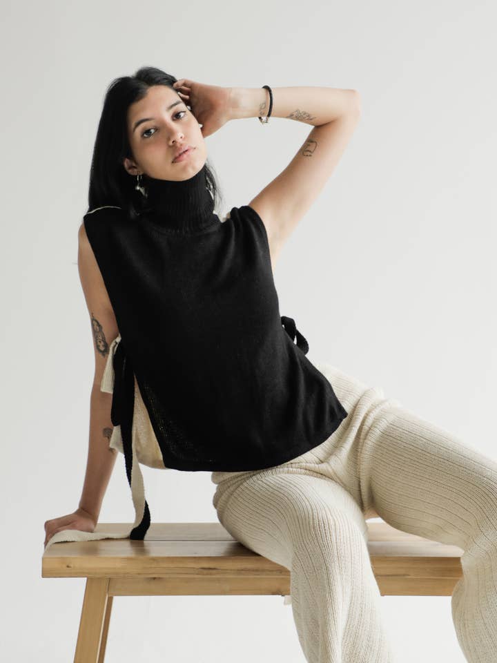 Colete Andes Duo Alpaca por atacado de Yanawara