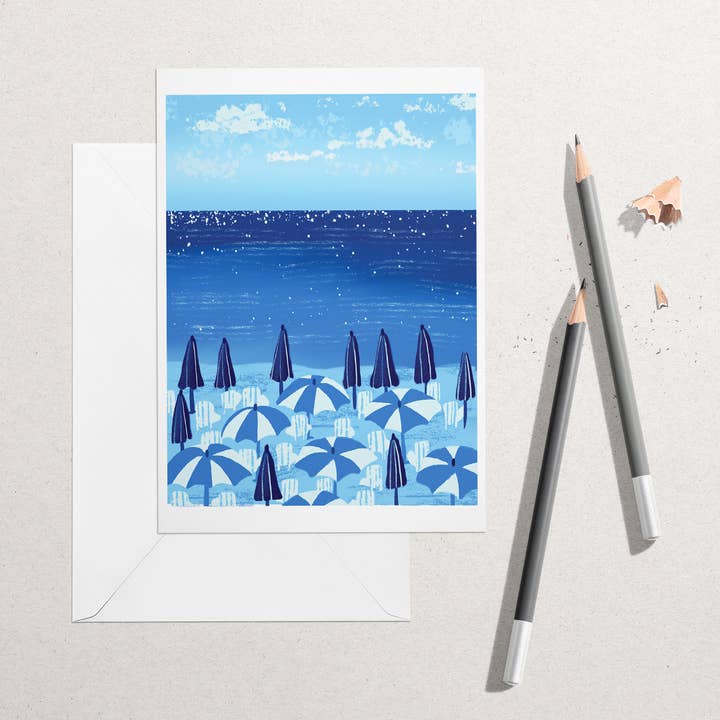 Greek Beach for wholesale by Marylin Hoffman Art