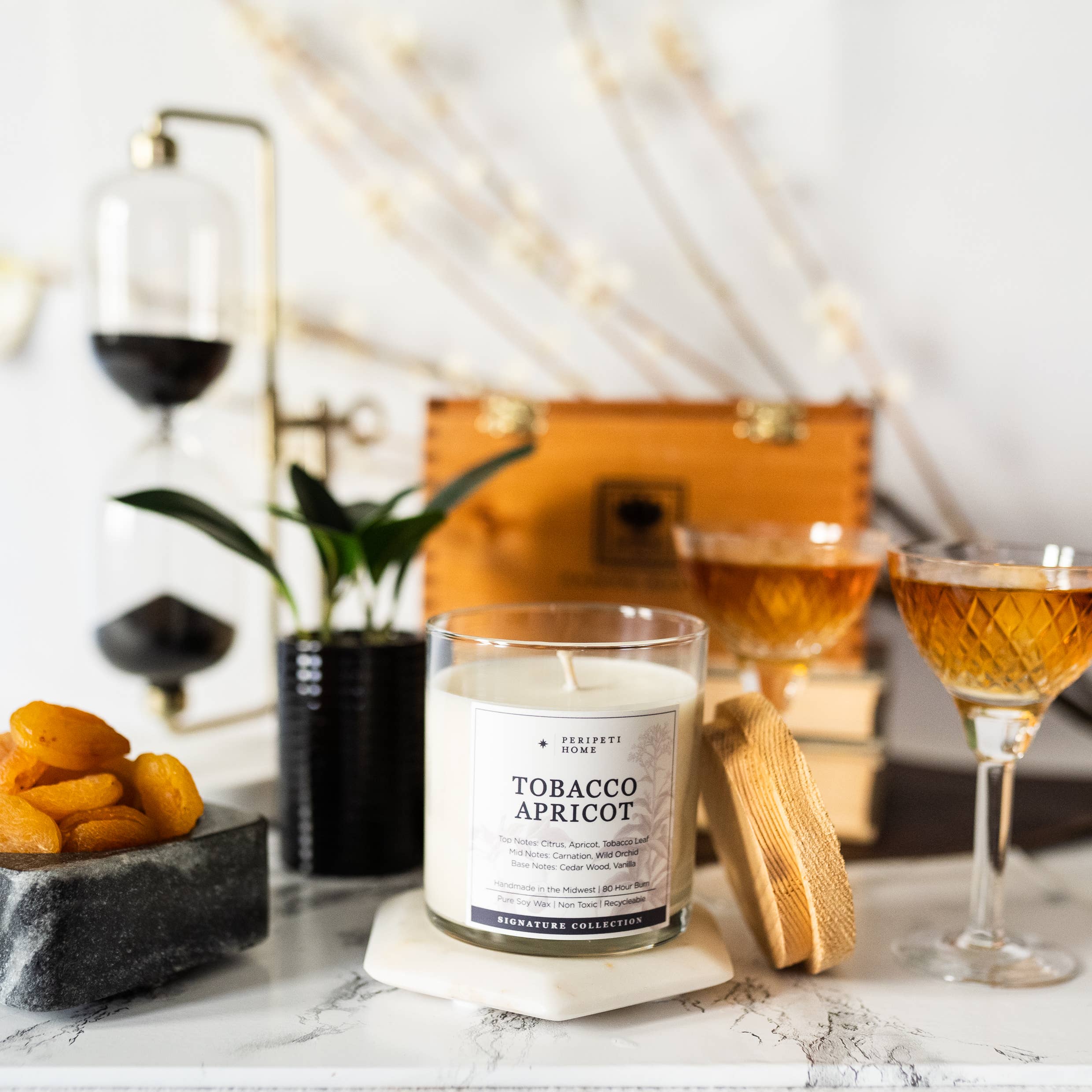 Peripeti Home - Wholesale Jar/Filled Candle - Non-Toxic Soy Candle, Gives Back2