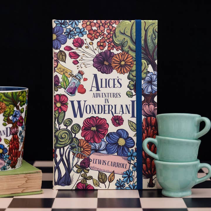 Diario, Alicia en el País de las Maravillas - Disparates Florales para venta al por mayor de Steel Mill & Co UK
